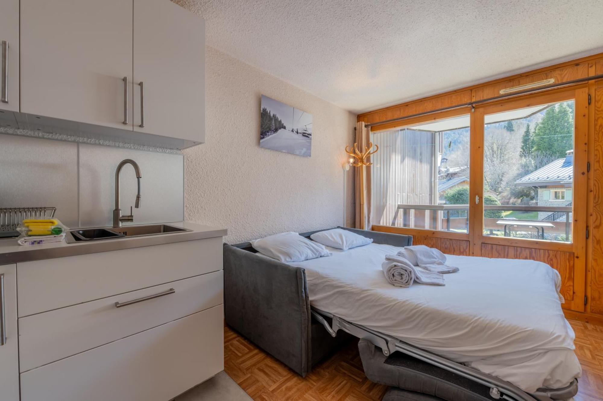 אוש Residence Le Prarion 24A Ski In- Ski Out - Happy Rentals מראה חיצוני תמונה